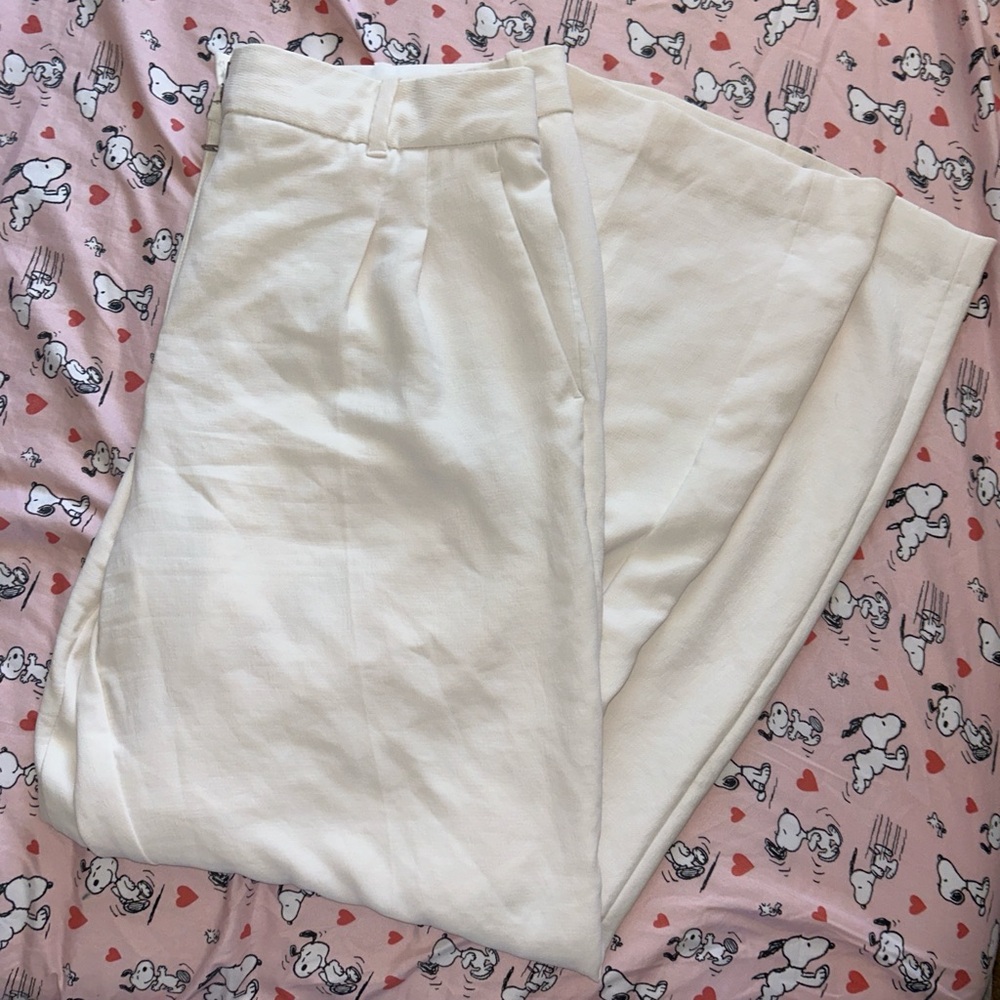 Wilfred Aritzia White Effortless Pants